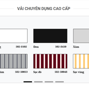 Chất liệu vải chuyên dụng đanh cho mái hiên di động