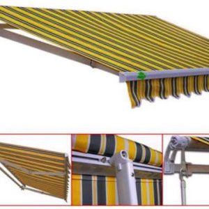 Tay quay mái hiên di động