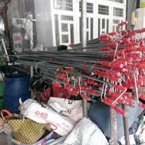 Tay quay mái hiên di động